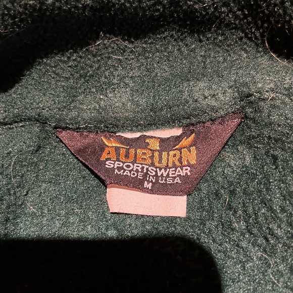 Forest green, cozy, half zip up - Picture 2 of 4